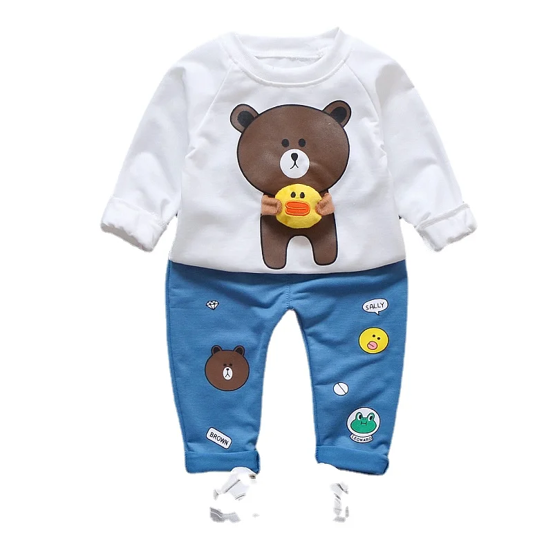 Boys Kids Clothing Sets Spring Autumn Cartoon Bear Pattern Sweatshirt and Pants Set for Children Toddler Girls Outfits
Boys Kids Clothing Sets Spring Autumn Cartoon Bear Pattern Sweatshirt and Pants Set for Children Toddler Girls Outfits