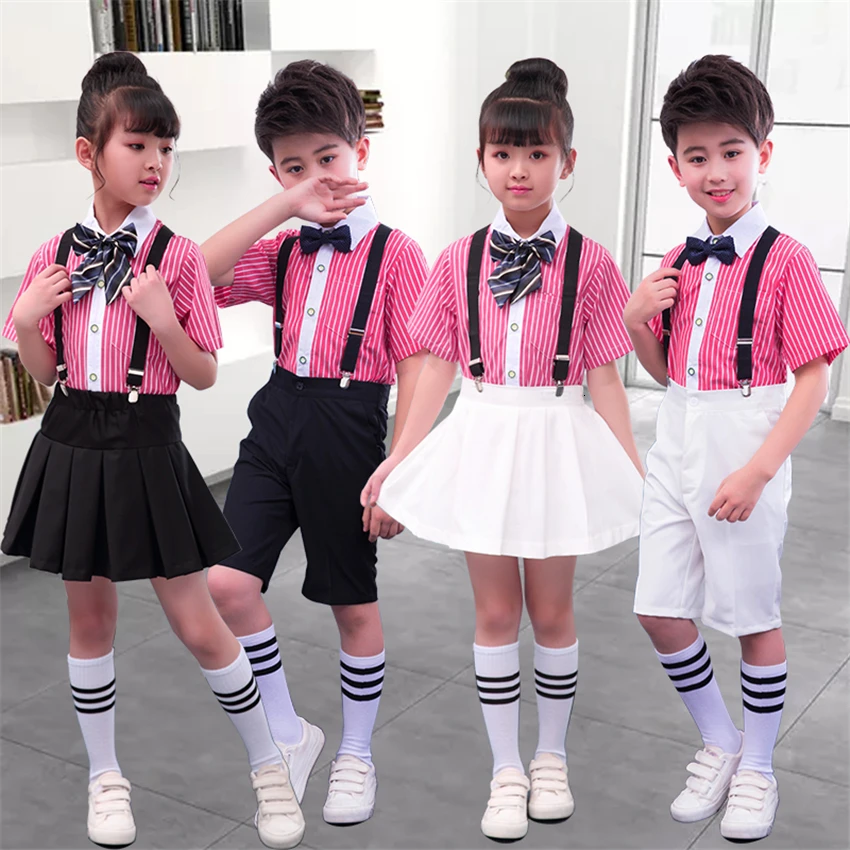 8Style New Japanese School Uniform for Girl Skirt Stripe College Chorus Team Wear Stage Performance Clothing Kids Costumes
8Style New Japanese School Uniform for Girl Skirt Stripe College Chorus Team Wear Stage Performance Clothing Kids Costumes