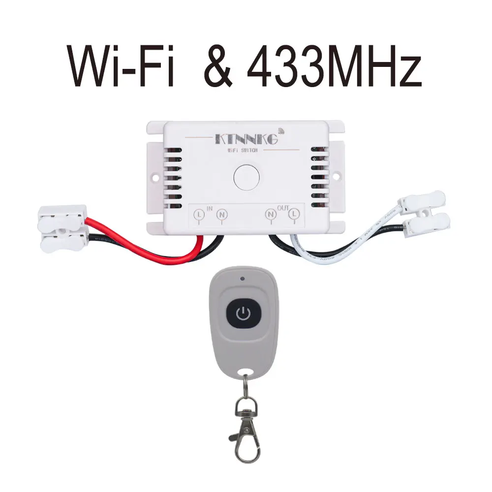 TUYA smart life light switch 433Mhz Wireless RF Remote Control Switch AC 110V 220V Lamp Light LED Bulb Wireless Switches
TUYA smart life light switch 433Mhz Wireless RF Remote Control Switch AC 110V 220V Lamp Light LED Bulb Wireless Switches