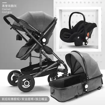 Baby Stroller 3 In 1 Pram with Car Seat Travel System Baby Stroller with Car Seat Newborn Baby Comfort kinderwagen 0~36 months 
Baby Stroller 3 In 1 Pram with Car Seat Travel System Baby Stroller with Car Seat Newborn Baby Comfort kinderwagen 0~36 months