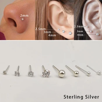 20pcs/pack 925 sterling silver crystal earrings&nose stud tiny ball Piercing body jewelry gift for women
20pcs/pack 925 sterling silver crystal earrings&nose stud tiny ball Piercing body jewelry gift for women