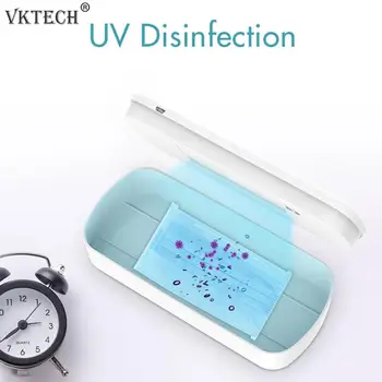 UV Sterilizer Box UV Phone Sanitizer UV-C Light Disinfection Sterilizer for Mask Smartphone Earphone Watch UV Disinfection Box
UV Sterilizer Box UV Phone Sanitizer UV-C Light Disinfection Sterilizer for Mask Smartphone Earphone Watch UV Disinfection Box