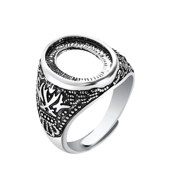 Alloy Retro Open Adjustable Rings Blank Base Fit 11*14.5mm Oval Gem Settings Empty Bracket Men's and Women's Jewelry Accessories
Alloy Retro Open Adjustable Rings Blank Base Fit 11*14.5mm Oval Gem Settings Empty Bracket Men's and Women's Jewelry Accessories