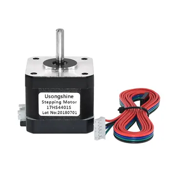 4-lead Nema17 Stepper Motor 42 Motor Extruder Gear Stepper Motor Ratio 5.18:1 Planetary Gearbox Nema 17 17HS4401S
4-lead Nema17 Stepper Motor 42 Motor Extruder Gear Stepper Motor Ratio 5.18:1 Planetary Gearbox Nema 17 17HS4401S