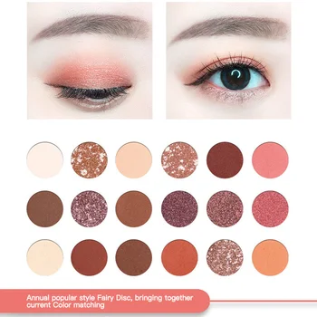 18 Colors Matte Eyeshadow Kit Holographic Eyeshadow Palette Makeup Diamond Glitter Metallic Shiny Eye Pigment Cosmetics TSLM1
18 Colors Matte Eyeshadow Kit Holographic Eyeshadow Palette Makeup Diamond Glitter Metallic Shiny Eye Pigment Cosmetics TSLM1