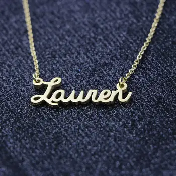 Custom Name Necklace Stainless Steel Personalized Privatecustom Gold Color Chains Nameplate Pendant For Women Special Gift
Custom Name Necklace Stainless Steel Personalized Privatecustom Gold Color Chains Nameplate Pendant For Women Special Gift