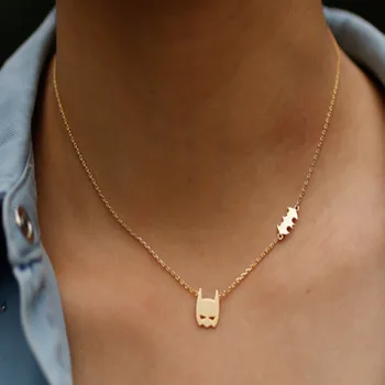 10PCS Vampire Gothic Gold Batman Superhero Pendant Batman Necklace Steel Chain Fashion Stainless Retro Bat Necklaces For Women
10PCS Vampire Gothic Gold Batman Superhero Pendant Batman Necklace Steel Chain Fashion Stainless Retro Bat Necklaces For Women