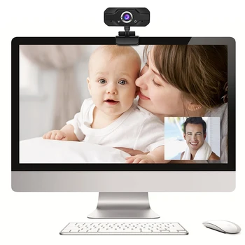 Computer Camera Webcams HD Web Camera 1080/720P 1MP Built-in Sound-Absorbing Microphone Computer Camera for PC Laptop
Computer Camera Webcams HD Web Camera 1080/720P 1MP Built-in Sound-Absorbing Microphone Computer Camera for PC Laptop