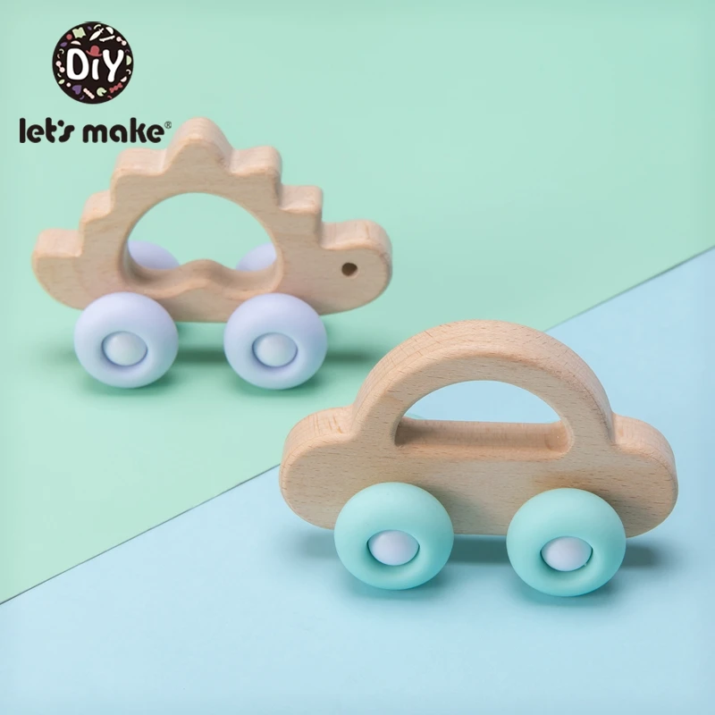 Let's Make 1PC Elephant Car Wooden Teether Animal Car Ecofriendly Baby Crib Toy Wooden Baby Accessories Wooden Teether Toys
Let's Make 1PC Elephant Car Wooden Teether Animal Car Ecofriendly Baby Crib Toy Wooden Baby Accessories Wooden Teether Toys