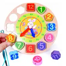 Clock Knowledge Early Education Bead Toy Bricks Puzzle Educational Threading Beaded Digital Kindergarten For Kids Child Pupil
Clock Knowledge Early Education Bead Toy Bricks Puzzle Educational Threading Beaded Digital Kindergarten For Kids Child Pupil