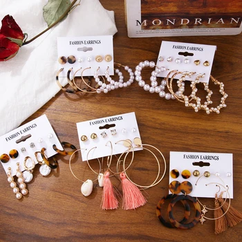 DAXI Tassel Acrylic Earrings For Women Bohemian Earrings Set Big Geometric Drop Earring 2020 Brincos Female DIY Fashion Jewelry
DAXI Tassel Acrylic Earrings For Women Bohemian Earrings Set Big Geometric Drop Earring 2020 Brincos Female DIY Fashion Jewelry