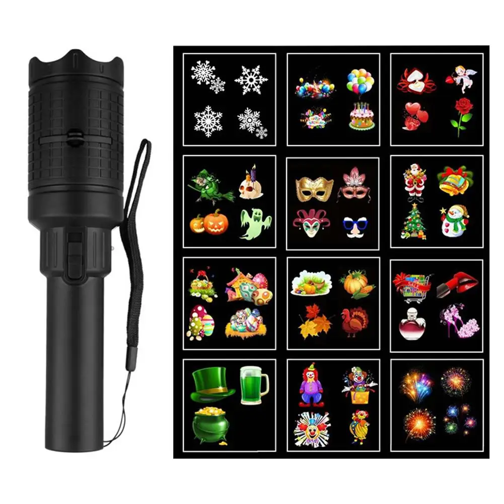12 Pictures Cards Insert Projector Flashlight Torch Lamp Flashlights Party Decoration Torches for Christmas Halloween kids gift
12 Pictures Cards Insert Projector Flashlight Torch Lamp Flashlights Party Decoration Torches for Christmas Halloween kids gift