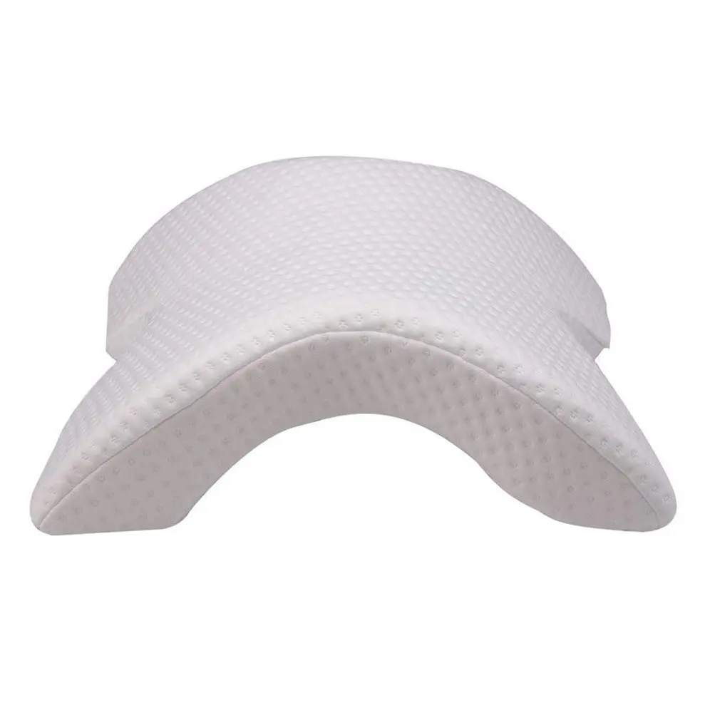 U-Shaped Curved Memory Foam Sleeping Neck Cervical Pillow with Hollow Design Arm Rest Hand Pillow for Couple Side Sleepers
U-Shaped Curved Memory Foam Sleeping Neck Cervical Pillow with Hollow Design Arm Rest Hand Pillow for Couple Side Sleepers