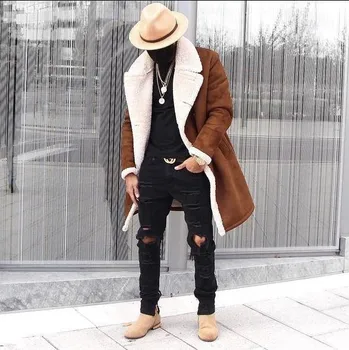 Men Winter Fleece Composite Suede Men's Warm Jacket Coats Hombre Male Casual Fashion Winter Thick Jackets Coats Brown
Men Winter Fleece Composite Suede Men's Warm Jacket Coats Hombre Male Casual Fashion Winter Thick Jackets Coats Brown