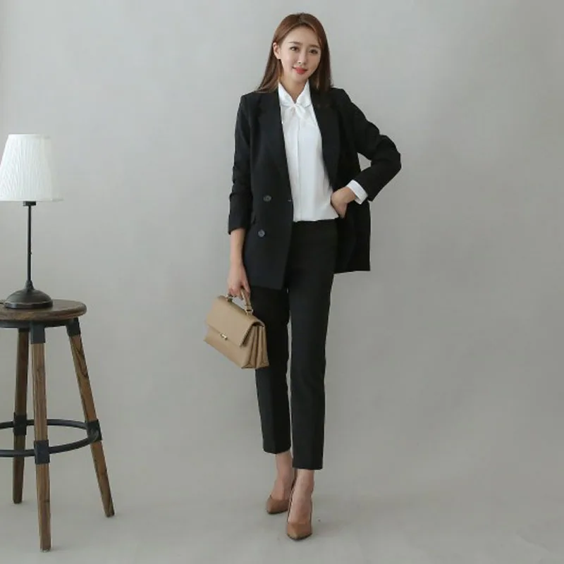 Suit female 2020 spring new small suit jacket casual loose professional two-piece suit temperament fashion wild women's clothing
Suit female 2020 spring new small suit jacket casual loose professional two-piece suit temperament fashion wild women's clothing