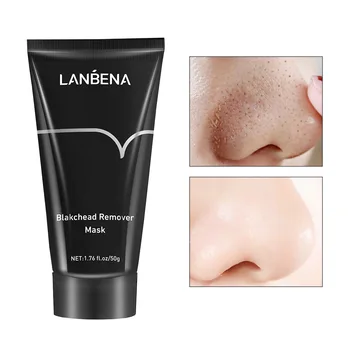LANBENA Blackhead Remover Nose Black Mask Face Care Mud Acne Treatment Peel Off Mask Pore Strip Skin Care Peel Mask Oil Control
LANBENA Blackhead Remover Nose Black Mask Face Care Mud Acne Treatment Peel Off Mask Pore Strip Skin Care Peel Mask Oil Control