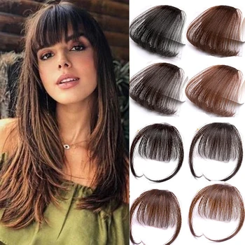 HOUYAN 6 Inch Air Bangs Hair Clip Synthetic Wig Clip In Hair Accessories Available in Various Color Styles
HOUYAN 6 Inch Air Bangs Hair Clip Synthetic Wig Clip In Hair Accessories Available in Various Color Styles