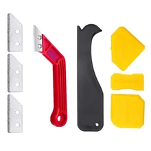 7pcs Sealant Finisher Caulking Tool Kit And Grout Cleaning Remover Blades Suitable For Home Tile Gap Cleaning
7pcs Sealant Finisher Caulking Tool Kit And Grout Cleaning Remover Blades Suitable For Home Tile Gap Cleaning