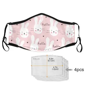 PINK Mouth Mask for Adults with 4 Pcs Activated Carbon Filter Insert Cotton Anti Dust Mask Fashion Mouth Mask Reusable Fack Mask
PINK Mouth Mask for Adults with 4 Pcs Activated Carbon Filter Insert Cotton Anti Dust Mask Fashion Mouth Mask Reusable Fack Mask
