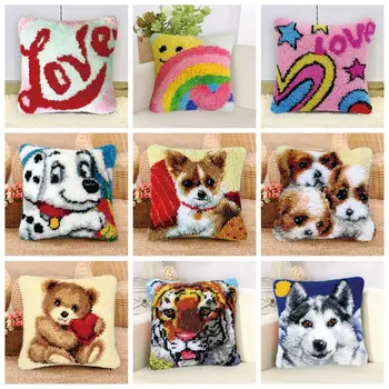 Prajna Love Latch Hook Rug Canvas Kits Embroidery Latch Hook Kits DIY Knit Fomiaran For Needlework Cross Stitch Crocheting Decor
Prajna Love Latch Hook Rug Canvas Kits Embroidery Latch Hook Kits DIY Knit Fomiaran For Needlework Cross Stitch Crocheting Decor