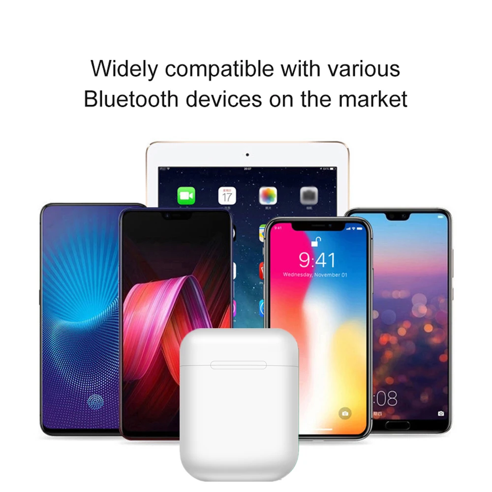 Wireless i11 Tws Bluetooth 5.0 Earphone Headphone Touch Contorl mini Earbuds Headset Earpiece with microphone For Phones
Wireless i11 Tws Bluetooth 5.0 Earphone Headphone Touch Contorl mini Earbuds Headset Earpiece with microphone For Phones