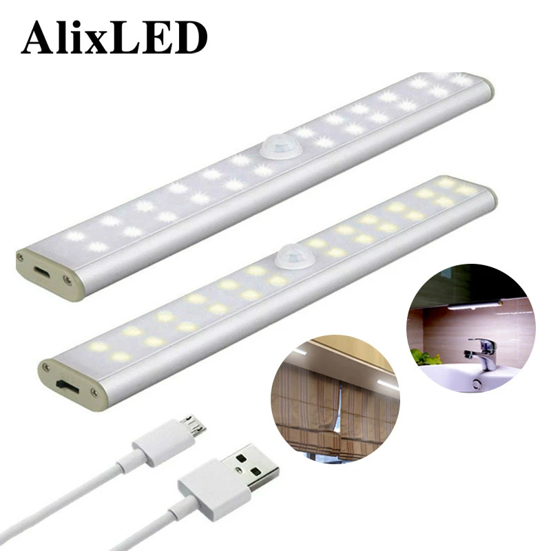 Wireless PIR LED Night Light Motion Sensor lamp bedroom decor lights Rechargeable Infrared Wall Lamps Cabinet decorative lamp
Wireless PIR LED Night Light Motion Sensor lamp bedroom decor lights Rechargeable Infrared Wall Lamps Cabinet decorative lamp