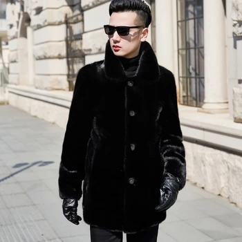 2020 Real Fur Coat Natural Mink Fur Coat Winter Jacket Men Clothes Mens Real Shearling Warm Outwear Veste Homme N-2 YY652
2020 Real Fur Coat Natural Mink Fur Coat Winter Jacket Men Clothes Mens Real Shearling Warm Outwear Veste Homme N-2 YY652