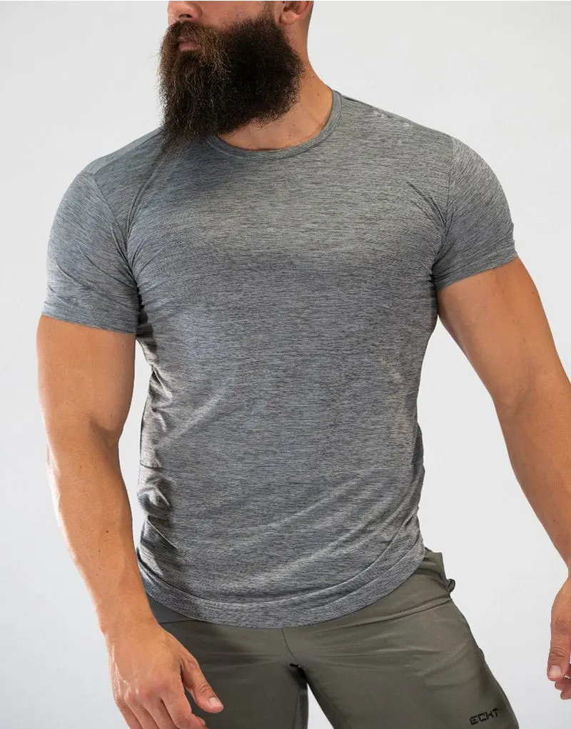 2020 Summer New Muscle Brother Sports Fitness Short-sleeved T-shirt Quick-drying Fitness Clothing Training Fitness Clothing
2020 Summer New Muscle Brother Sports Fitness Short-sleeved T-shirt Quick-drying Fitness Clothing Training Fitness Clothing