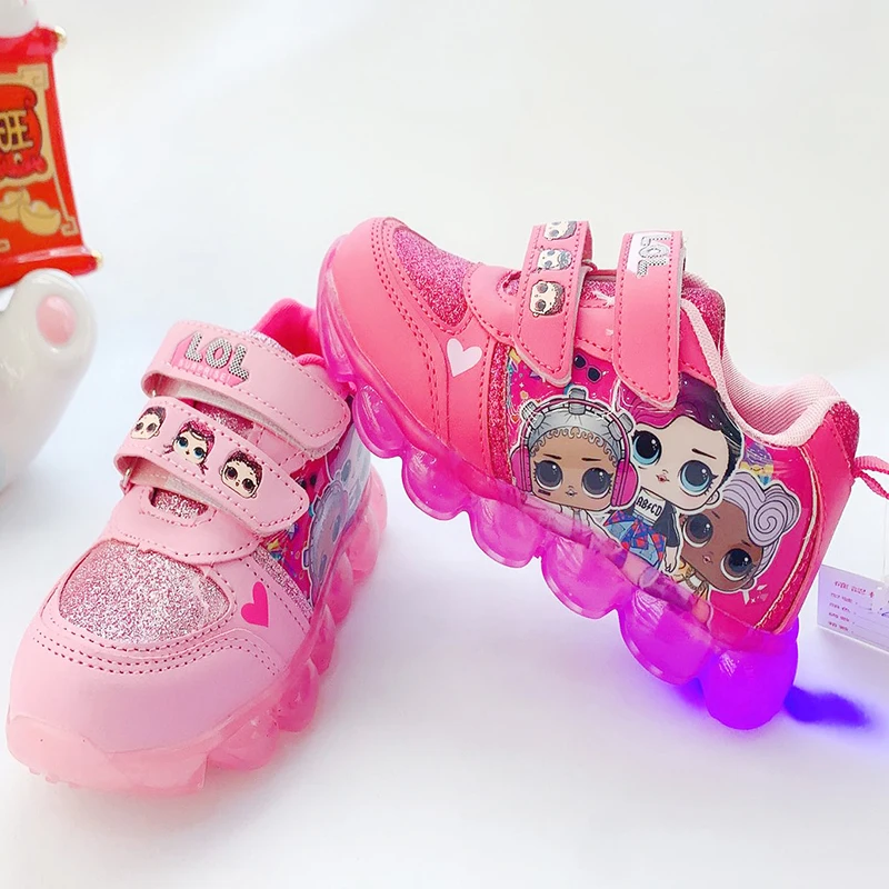 Original LOL Surprise Dolls Winter New Women Sport Shoes LED Color Flash Shoes Girls Cute Non-slip Sneakers Gifts for Girls
Original LOL Surprise Dolls Winter New Women Sport Shoes LED Color Flash Shoes Girls Cute Non-slip Sneakers Gifts for Girls