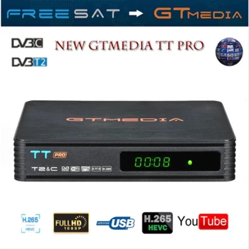 GTMEDIA TT PRO DVB-T2/T Terrestria Receiver HD Digital TV Tuner Receptor MPEG4 DVB T2 H.264 Terrestrial TV Receiver DVB-C TV BOX
GTMEDIA TT PRO DVB-T2/T Terrestria Receiver HD Digital TV Tuner Receptor MPEG4 DVB T2 H.264 Terrestrial TV Receiver DVB-C TV BOX