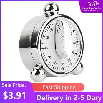 60 Minutes Kitchen Mechanical Timer Cooking Reminders Alarm Clock for Kitchen Office Countdown Timer
60 Minutes Kitchen Mechanical Timer Cooking Reminders Alarm Clock for Kitchen Office Countdown Timer