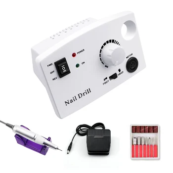 Nail Drill Machine 35000RPM With Powerful handle Accessory for Manicure Pedicure Kit Electric File with Cutter Nail Art Tool
Nail Drill Machine 35000RPM With Powerful handle Accessory for Manicure Pedicure Kit Electric File with Cutter Nail Art Tool