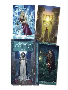 78pcs Universal Celtic Tarot Card English Tarot Cards High Quality Tarot Deck Board Game Cards For Family Party Table Games
78pcs Universal Celtic Tarot Card English Tarot Cards High Quality Tarot Deck Board Game Cards For Family Party Table Games