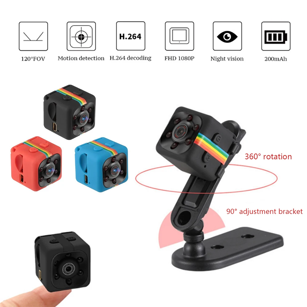 DIDIHOU SQ8 HD 1080P Mini Camcorders Sport DV Mini Camera Sport DV Infrared Night Vision Camera Car DV Digital Video Recorder
DIDIHOU SQ8 HD 1080P Mini Camcorders Sport DV Mini Camera Sport DV Infrared Night Vision Camera Car DV Digital Video Recorder