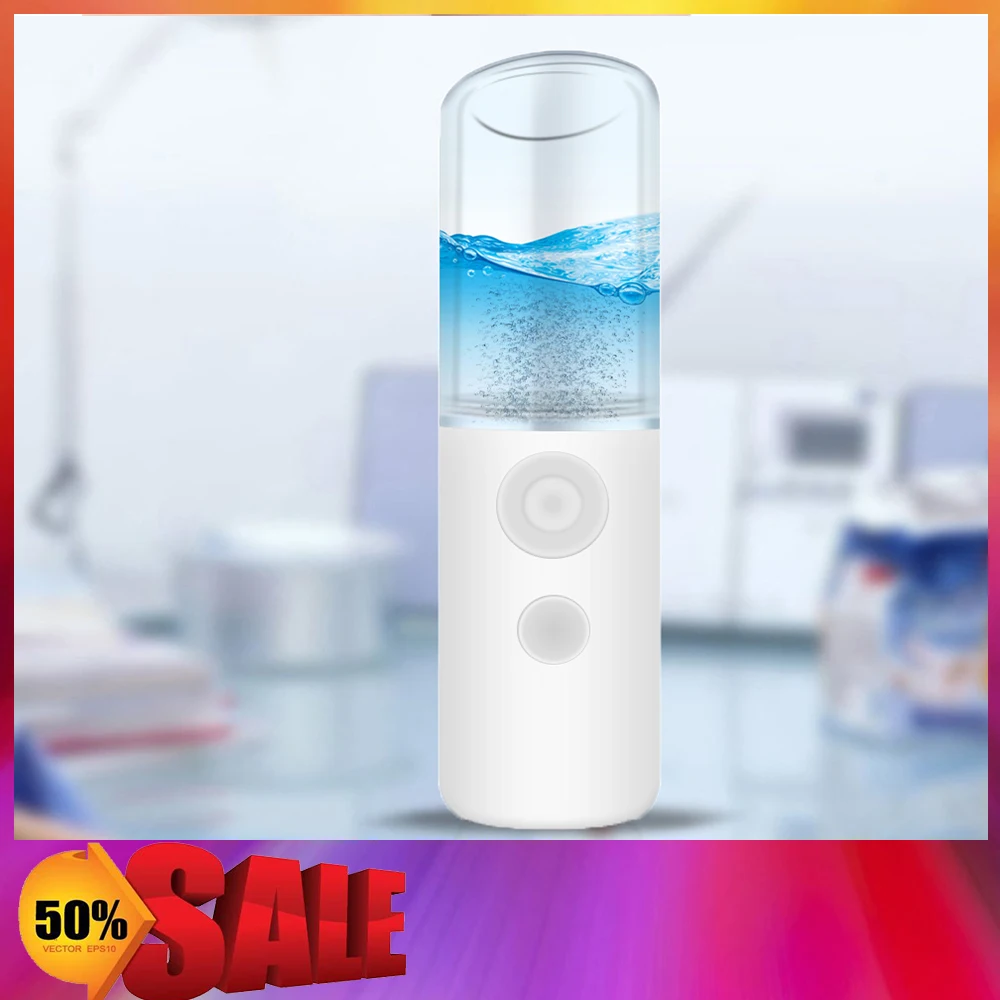 Portable Facial Vaporizer Mist Spray Nano Steamer Facial Humidifier Steam Device Beauty Salon Fumigator Water Spray USB Mini
Portable Facial Vaporizer Mist Spray Nano Steamer Facial Humidifier Steam Device Beauty Salon Fumigator Water Spray USB Mini