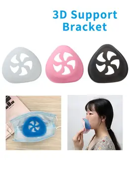 5pcs Breathable Lipstick Protection Stand Food-grade Silicone Breathable Breathing Space Nose Protection 3D Mask Bracket
5pcs Breathable Lipstick Protection Stand Food-grade Silicone Breathable Breathing Space Nose Protection 3D Mask Bracket