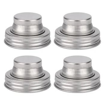 4pcs With Strainer Dry Rub Canning Seasoning Mason Jar Shaker Lid Dredge Flour Sealing Cocktail Regular Mouth Rust Proof Sugar
4pcs With Strainer Dry Rub Canning Seasoning Mason Jar Shaker Lid Dredge Flour Sealing Cocktail Regular Mouth Rust Proof Sugar