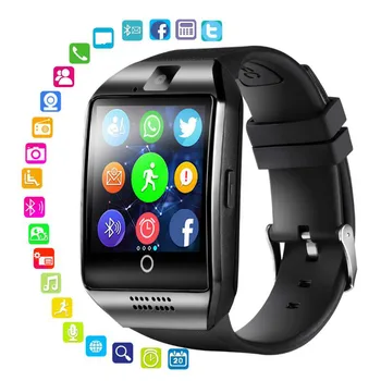 Smart Watch 2020 With Camera Q18 Bluetooth Smartwatch SIM TF Card Slot Fitness Activity Tracker Sports Watches For Android IOS
Smart Watch 2020 With Camera Q18 Bluetooth Smartwatch SIM TF Card Slot Fitness Activity Tracker Sports Watches For Android IOS