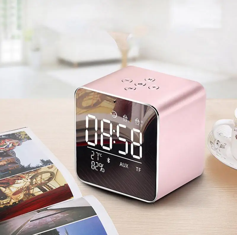 Portable Bluetooth Speaker 1800mah Speaker Plug in Memory Cassette Display Alarm Clock Compatible Smartphone Audio
Portable Bluetooth Speaker 1800mah Speaker Plug in Memory Cassette Display Alarm Clock Compatible Smartphone Audio
