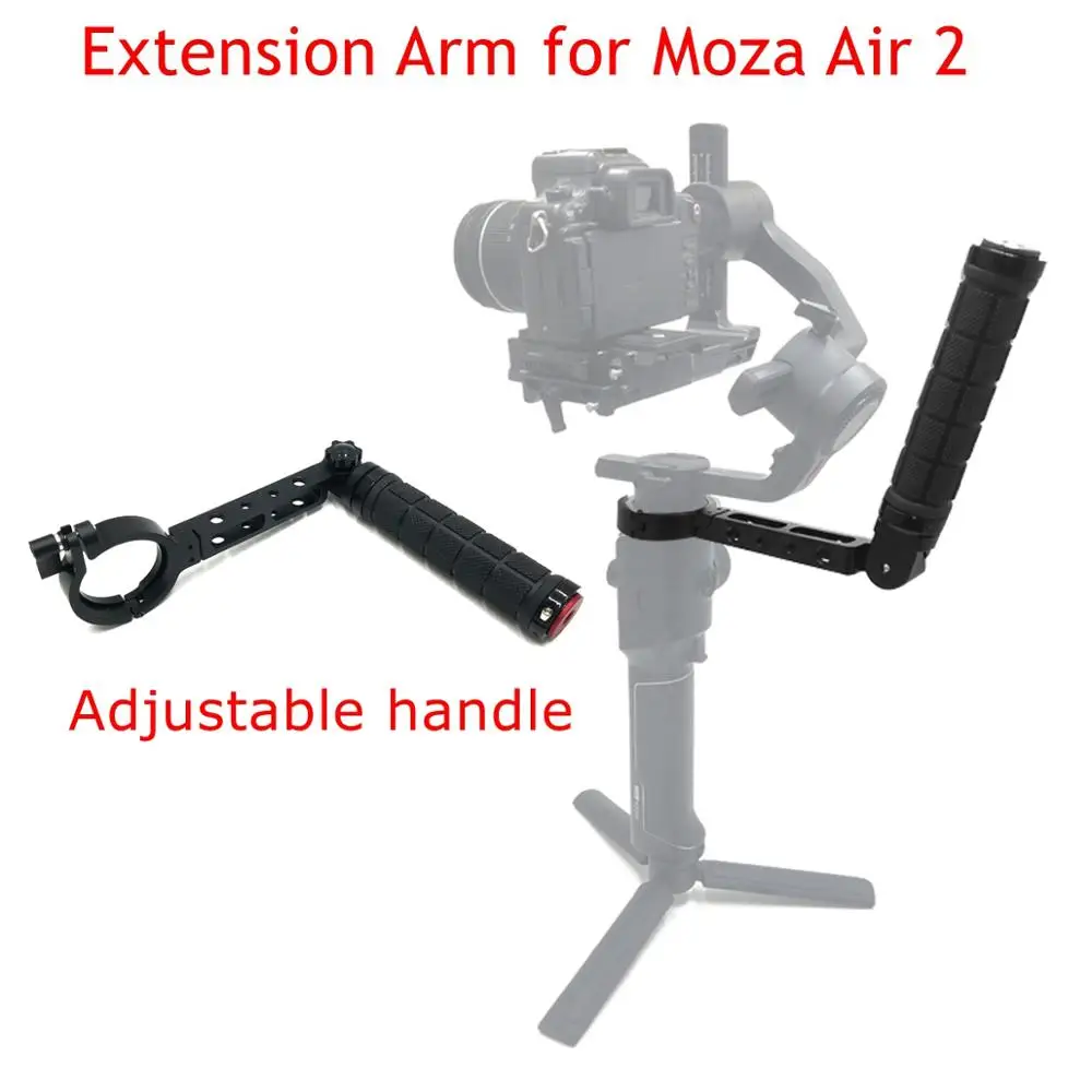 T1-Pro Inverted Handle Adjustable Mounting Extension Arm Monitor Microphone Holder for Moza Air2 Video Gimbal Camera Accessories
T1-Pro Inverted Handle Adjustable Mounting Extension Arm Monitor Microphone Holder for Moza Air2 Video Gimbal Camera Accessories