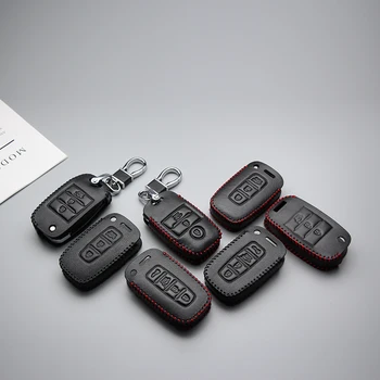 Genuine Leather Car Key Case Cover For Kia Rio K2 Ceed Sportage Soul Sorento Cerato Anti-wear Protective Key Shell Car Styling
Genuine Leather Car Key Case Cover For Kia Rio K2 Ceed Sportage Soul Sorento Cerato Anti-wear Protective Key Shell Car Styling