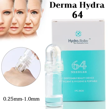 Hydra Roller 64 Titanium needles Tips Micro Needle Therapy System Hyaluronic Acid serum Hydra Roller Stamp anti aging Skin Care
Hydra Roller 64 Titanium needles Tips Micro Needle Therapy System Hyaluronic Acid serum Hydra Roller Stamp anti aging Skin Care