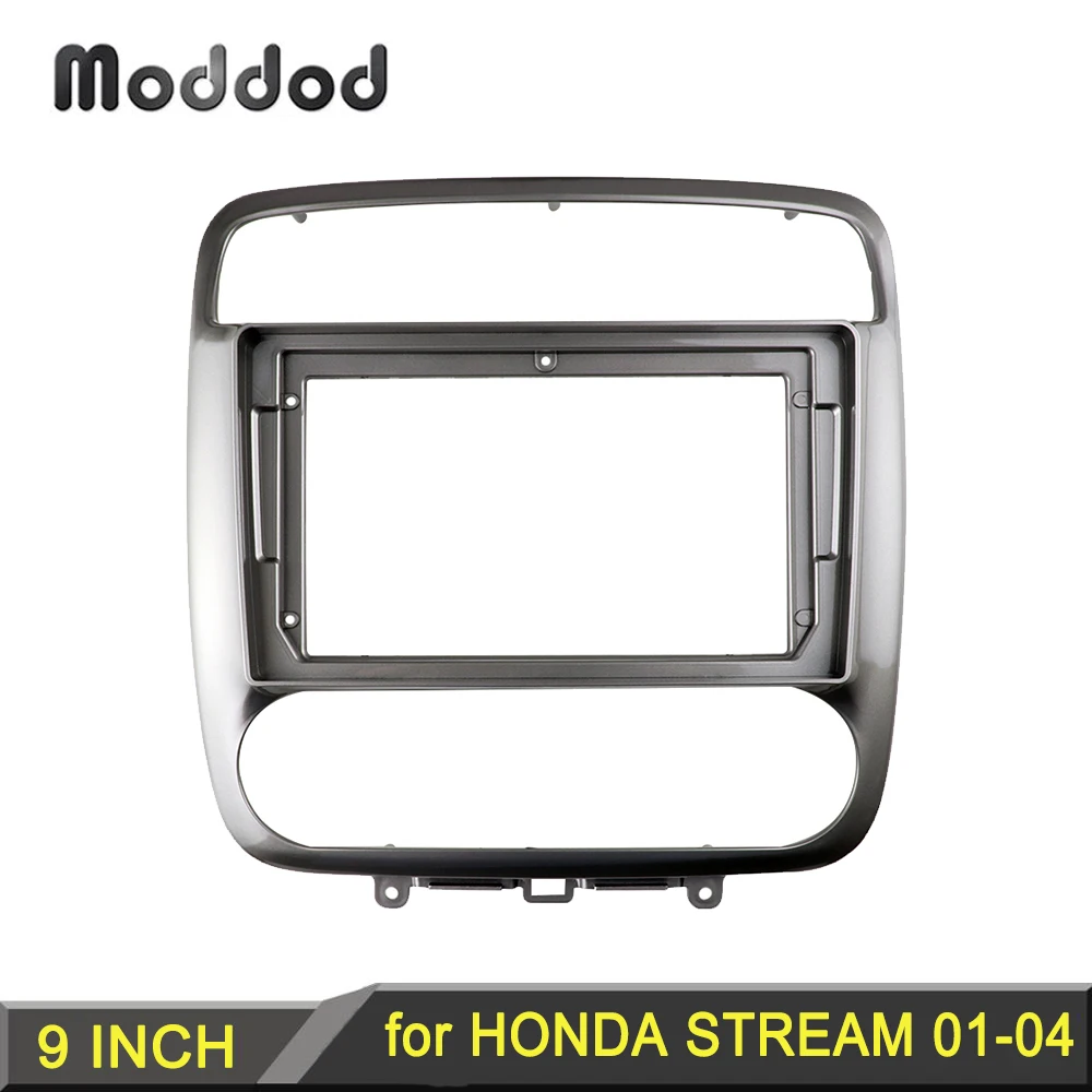 Double 2 Din Radio Frame for HONDA STREAM 2011-2014 9 INCH Dash Installation Trim Kit Android Audio GPS Navigation Fascia Bezel
Double 2 Din Radio Frame for HONDA STREAM 2011-2014 9 INCH Dash Installation Trim Kit Android Audio GPS Navigation Fascia Bezel