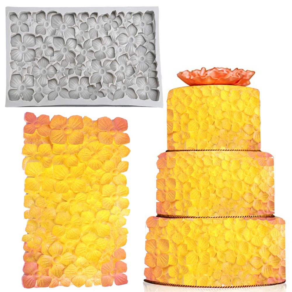 Новый 3D лепесток силиконовые формы Fondant (сахарная) ремесло торт Конфета шоколад