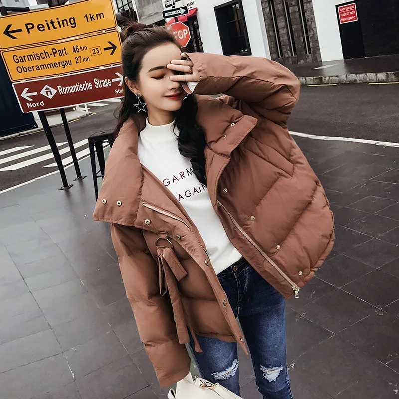 Y9028 Korean-style Students Short Versatile Winter down Coat Women Coat Cotton Coat South Korea BF Loose-Fit Cute
Y9028 Korean-style Students Short Versatile Winter down Coat Women Coat Cotton Coat South Korea BF Loose-Fit Cute