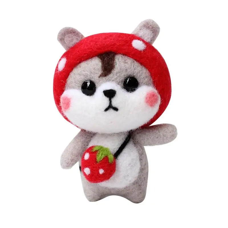 Handmade Homemade Pet Doll Toy Wool Felt Non Finished Wool Needle Felting DIY Kit Children Doll Christmas Toy Gift
Handmade Homemade Pet Doll Toy Wool Felt Non Finished Wool Needle Felting DIY Kit Children Doll Christmas Toy Gift