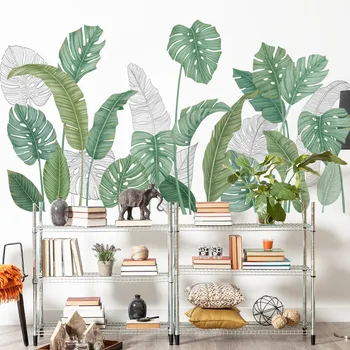 Nordic Banana Leaf Wall Stickers for Living room Bedroom Removable Vinyl DIY Wall Decals Art Home Decor Waterproof Plants Murals
Nordic Banana Leaf Wall Stickers for Living room Bedroom Removable Vinyl DIY Wall Decals Art Home Decor Waterproof Plants Murals
