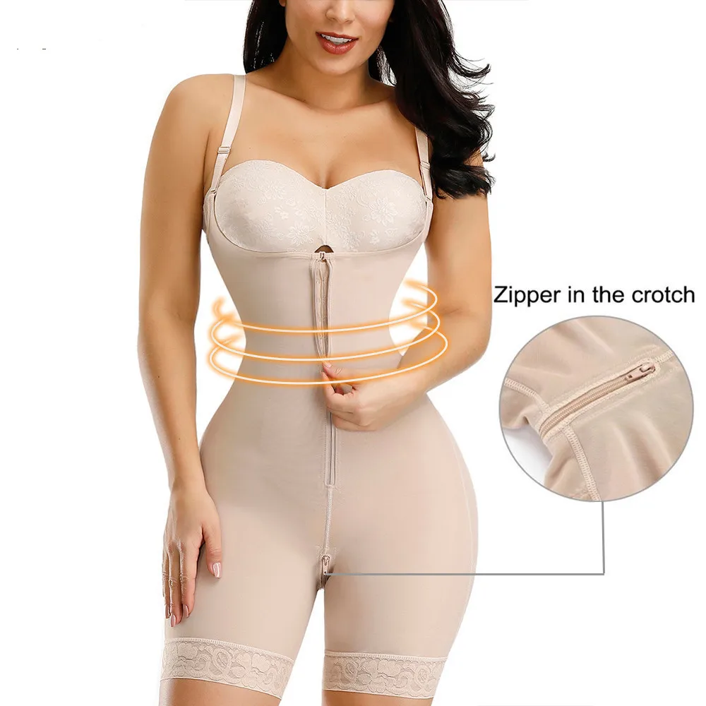 

Fajas Colombianas Reductora Butt Lifter Tummy Control Body Shaper Waist Trainer Corset Shapewear Bodysuit Slimming Underwear