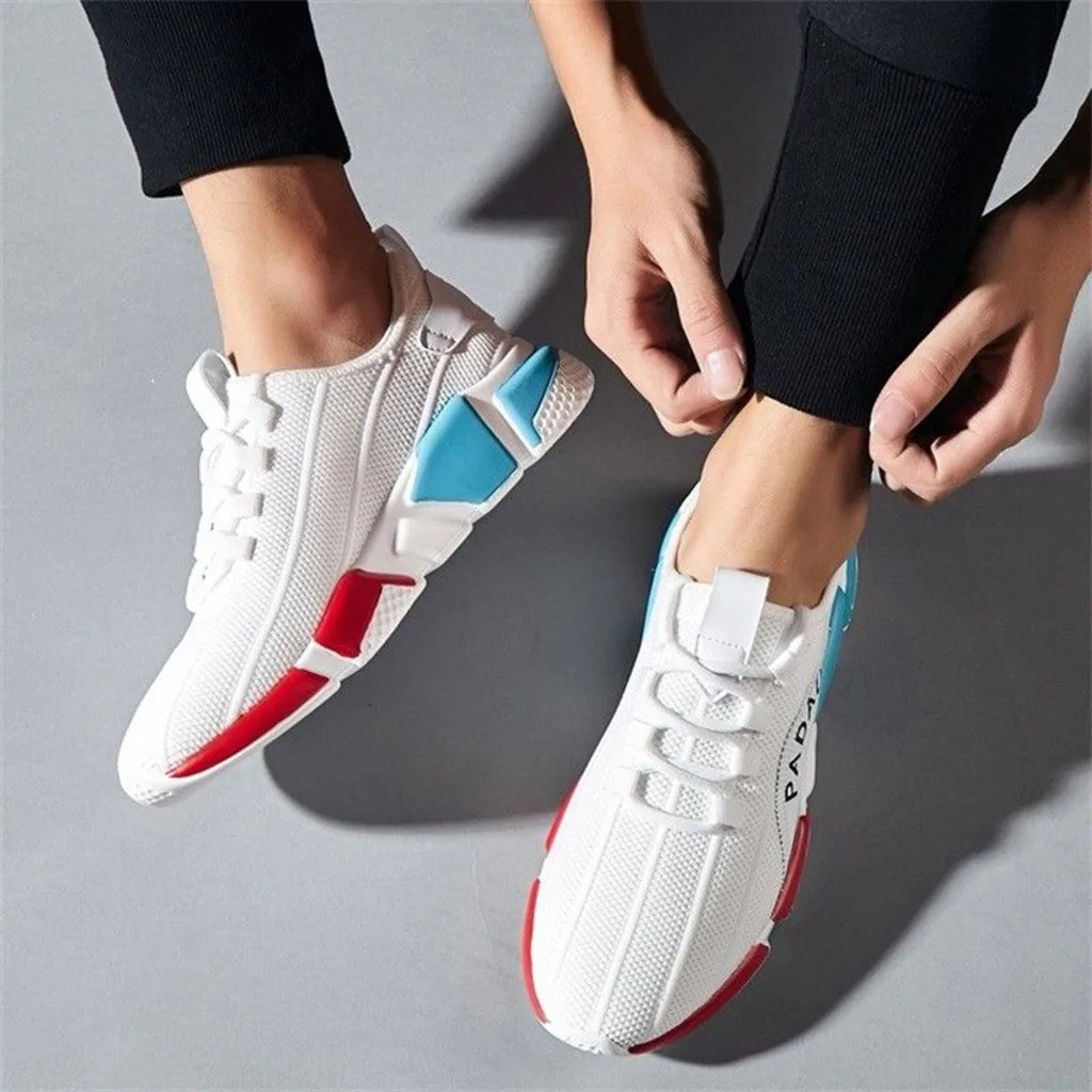 KANCOOLD Running Shoes Men Sneakers Mesh Breathable Ultra Light Professional Jogging Trainers Run Sneakers Casual Shoes 109#4