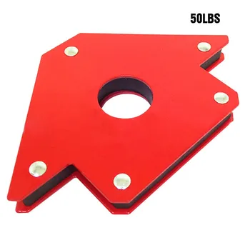 50/75LBS Magnetic Welding Locator Welding Magnetic Clamp Angle Arrow Holder Ideal for Being Used as Holder In Welding